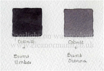 Mixing grey and black in watercolour Product review by Eleanor Mann for MaimeriBlu Superior Watercolours
